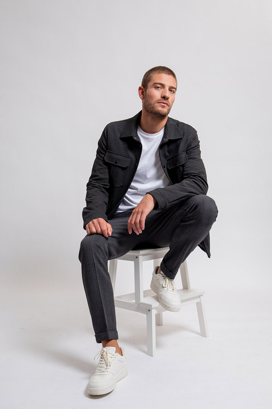 Tee shirt blanc 100% coton responsable | Elora