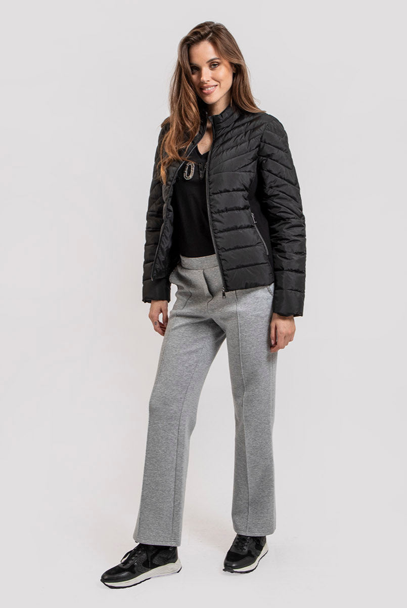 Doudoune légère noire | Elora