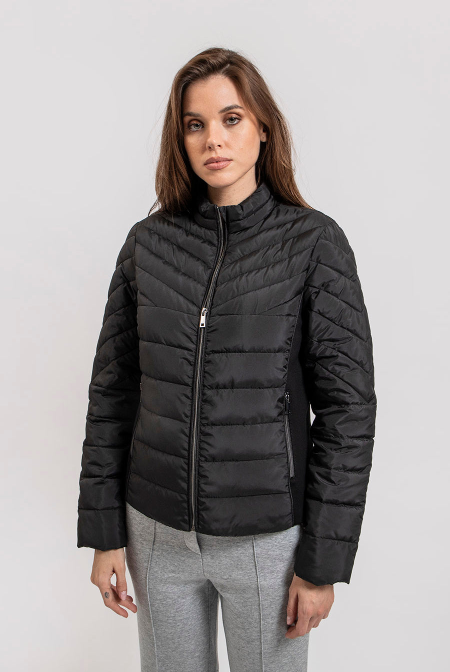 Doudoune légère noire | Elora