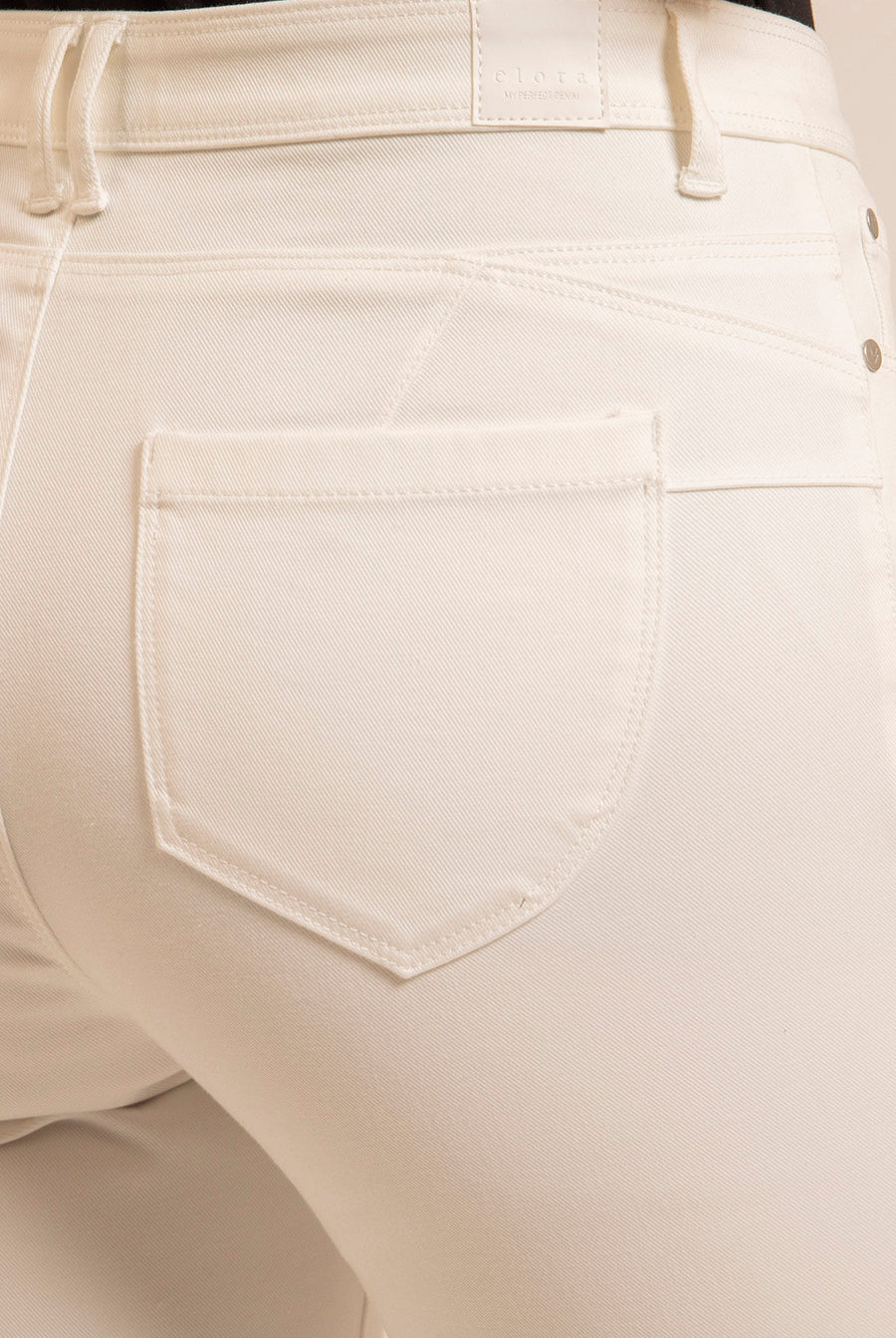 Jean slim push up blanc | Elora