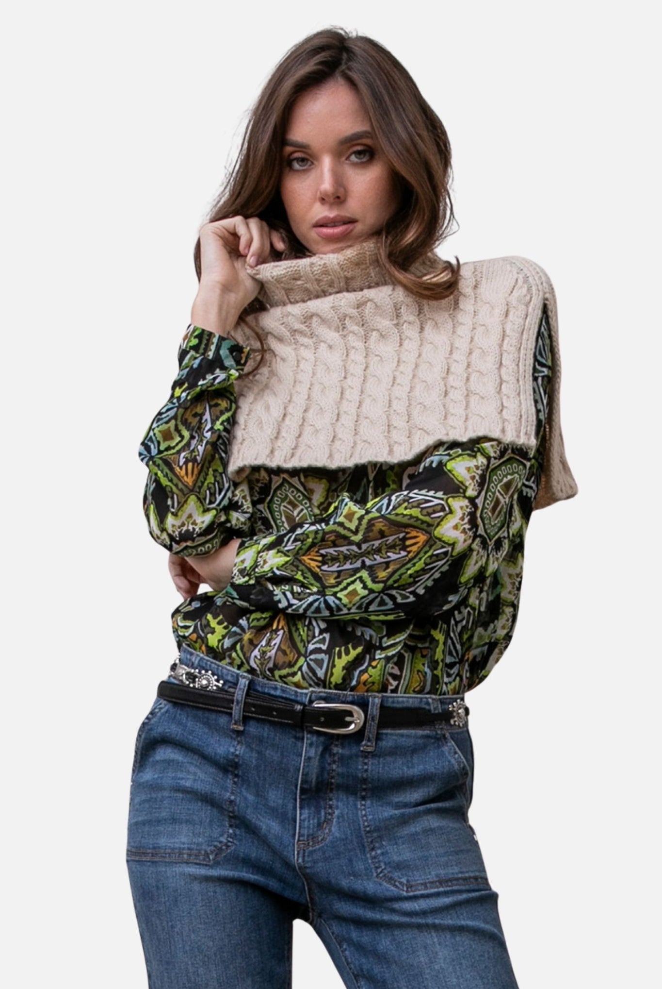 Plastron écru | Elora