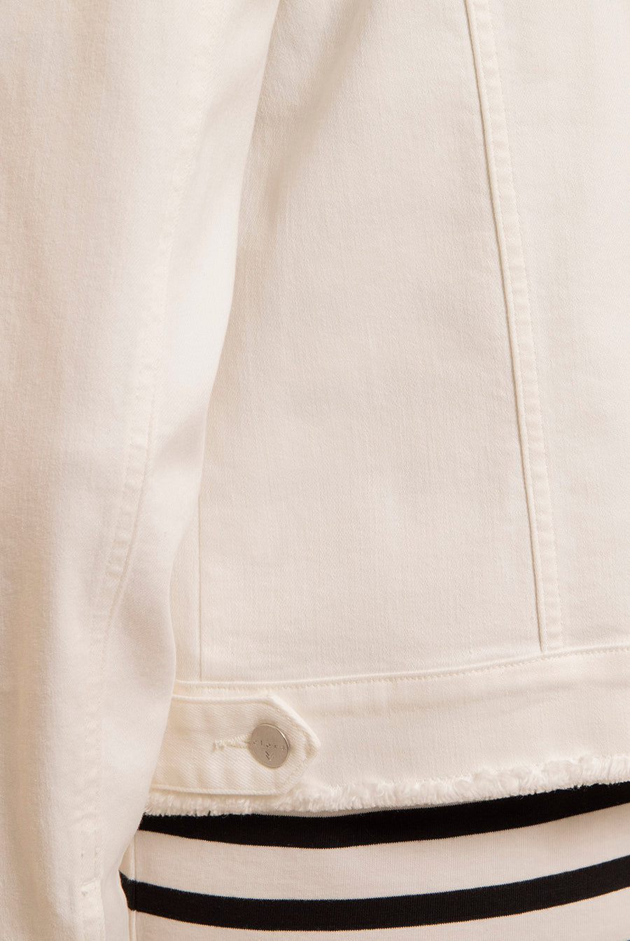 Veste en jean blanche | Elora
