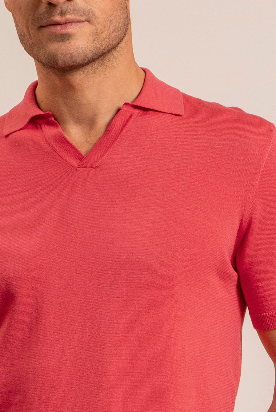 Polo coloris brique | Elora