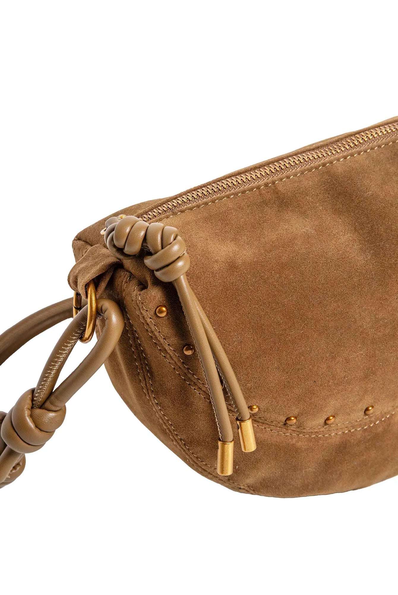 Banane suédée beige | Elora