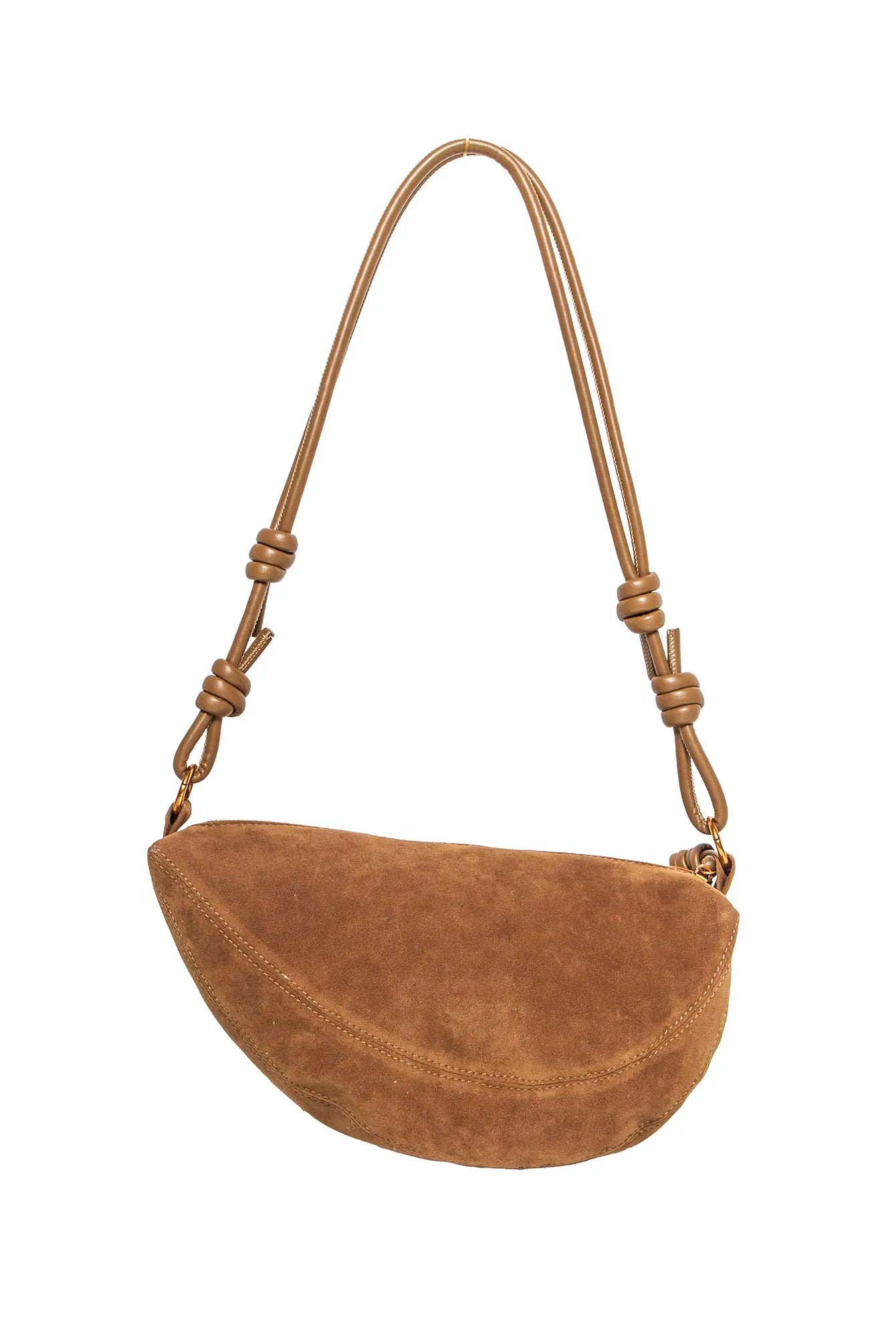 Banane suédée beige | Elora