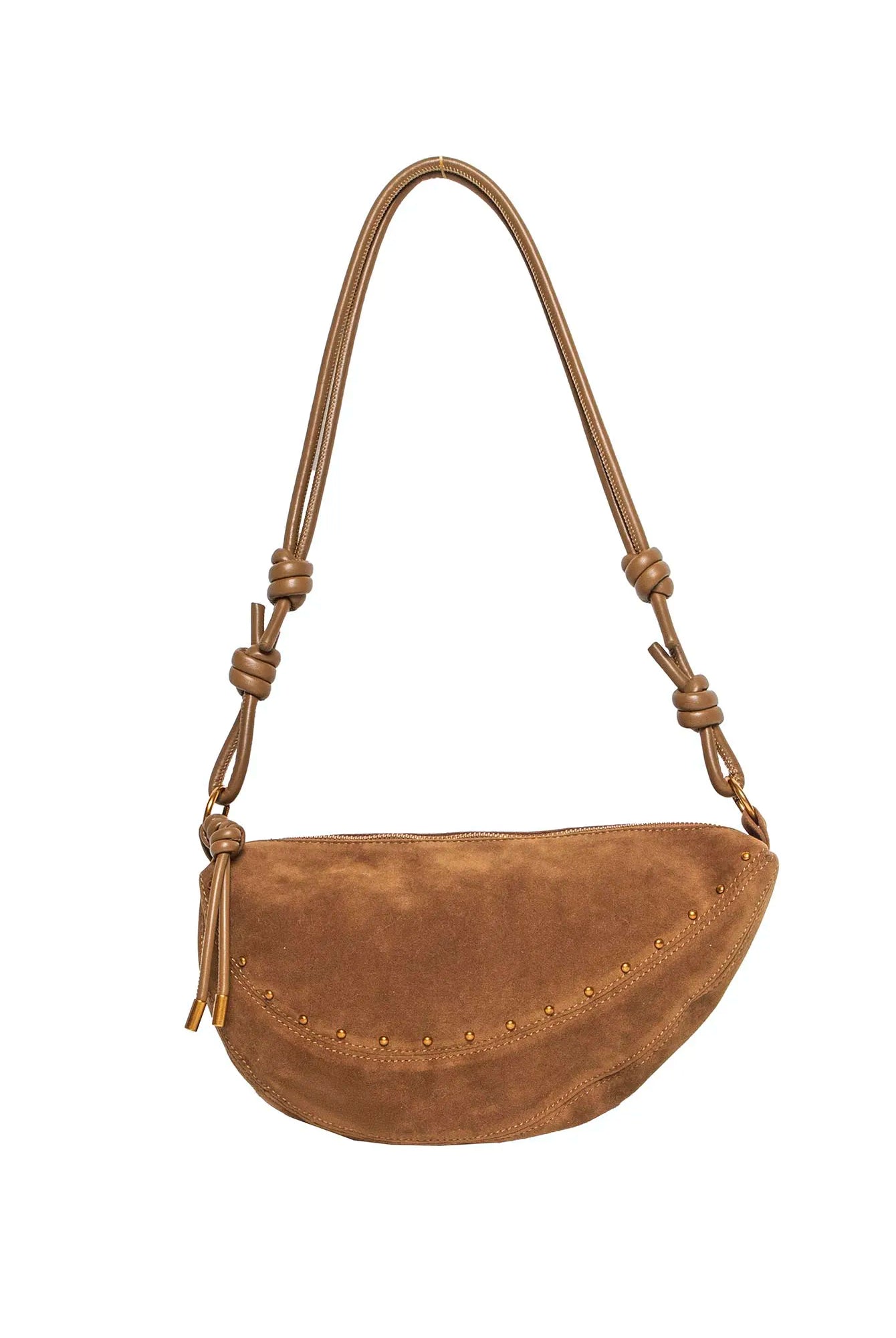 Banane suédée beige | Elora