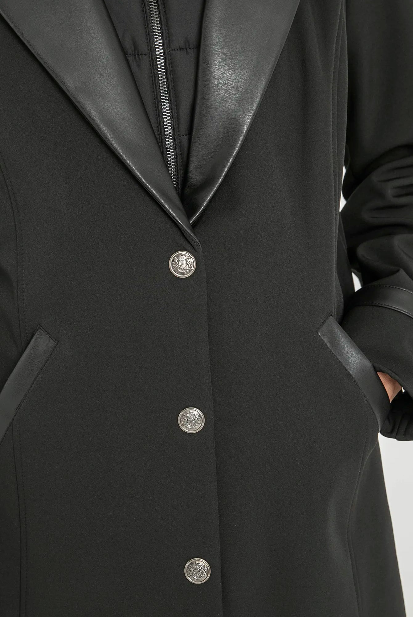 Parka 2 en 1 noir | Elora