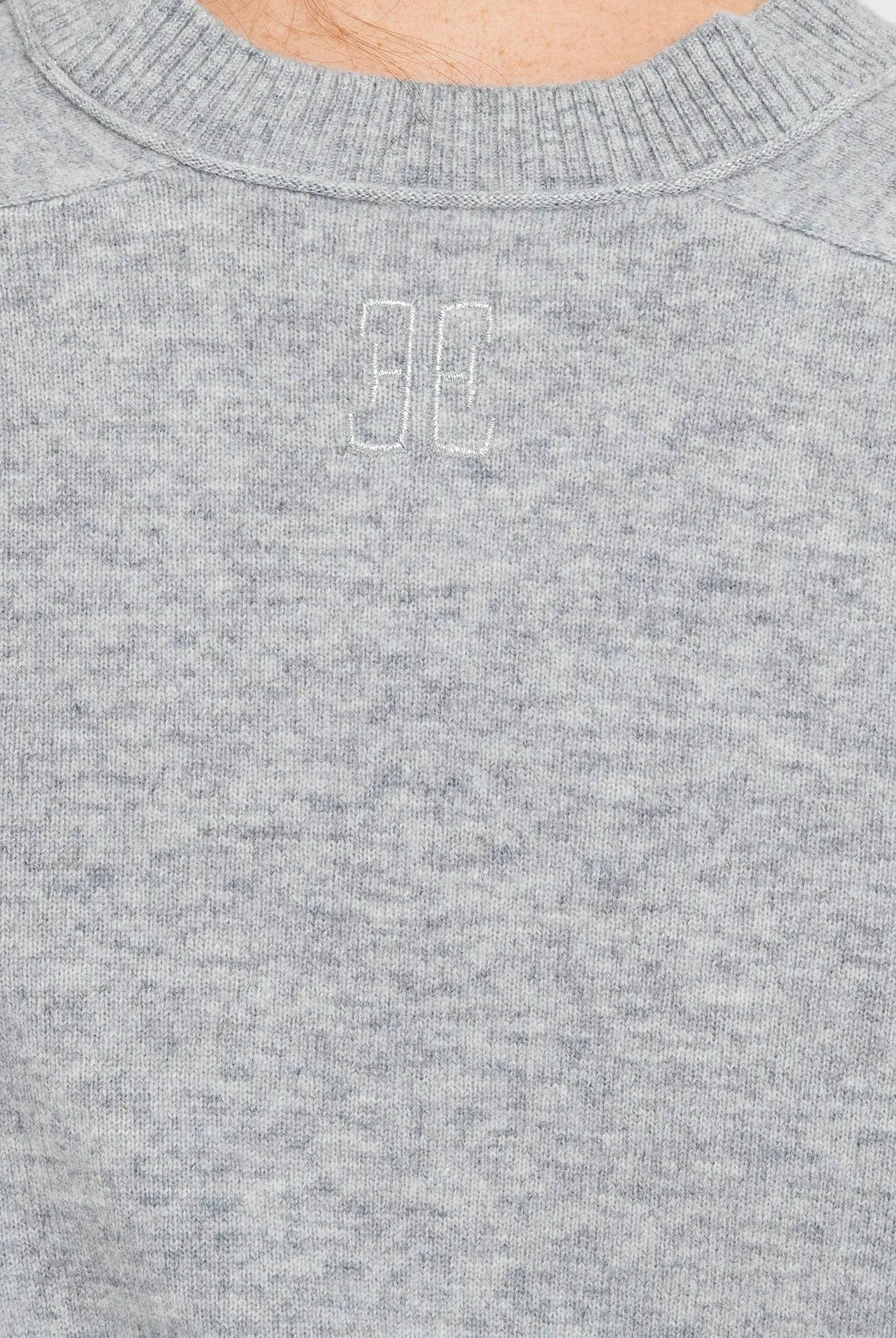 Pull col V gris | Elora
