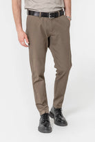 Pantalon chino kaki clair | Elora