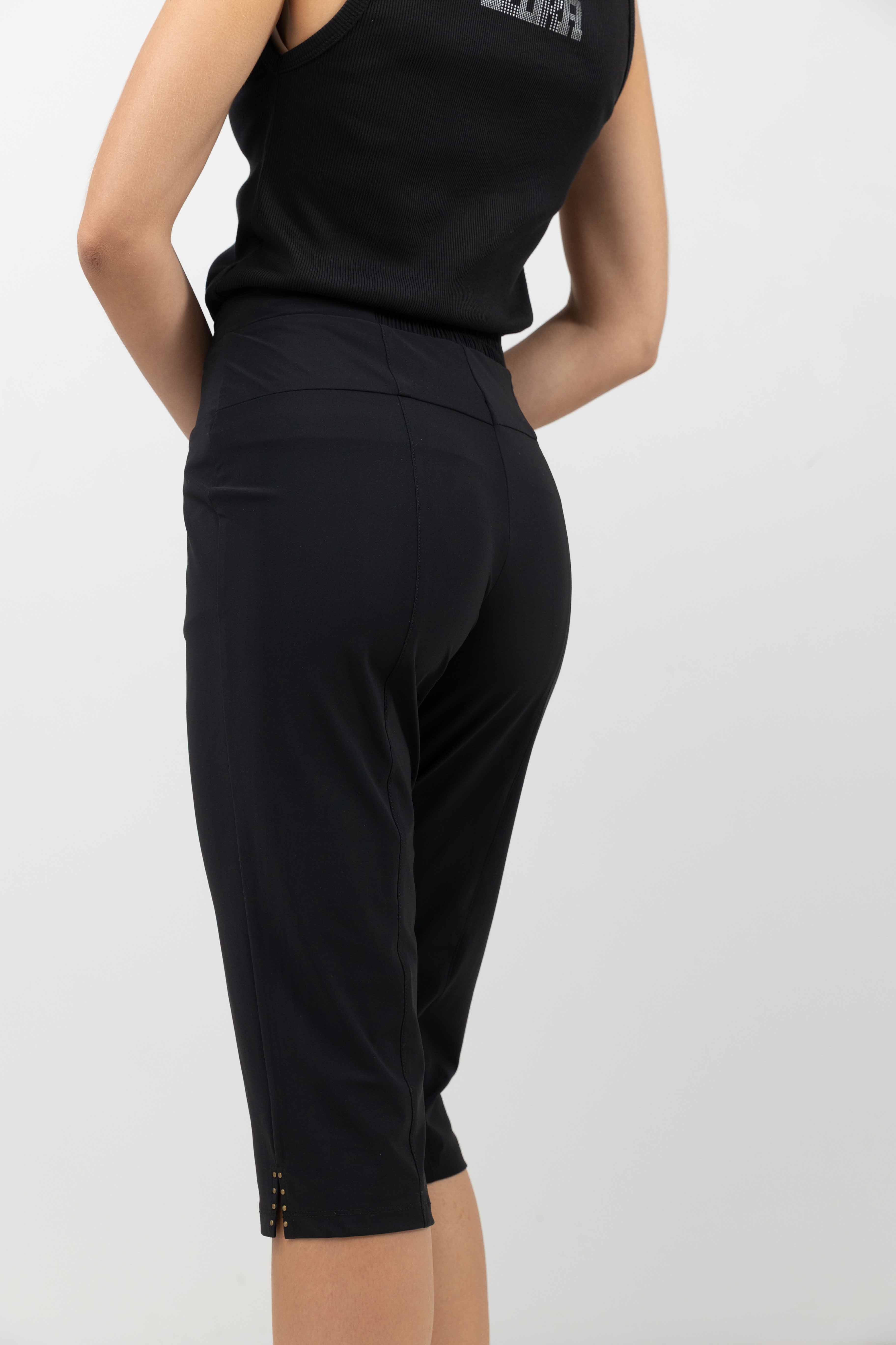 Corsaire noir chic coupe ajustée | Elora