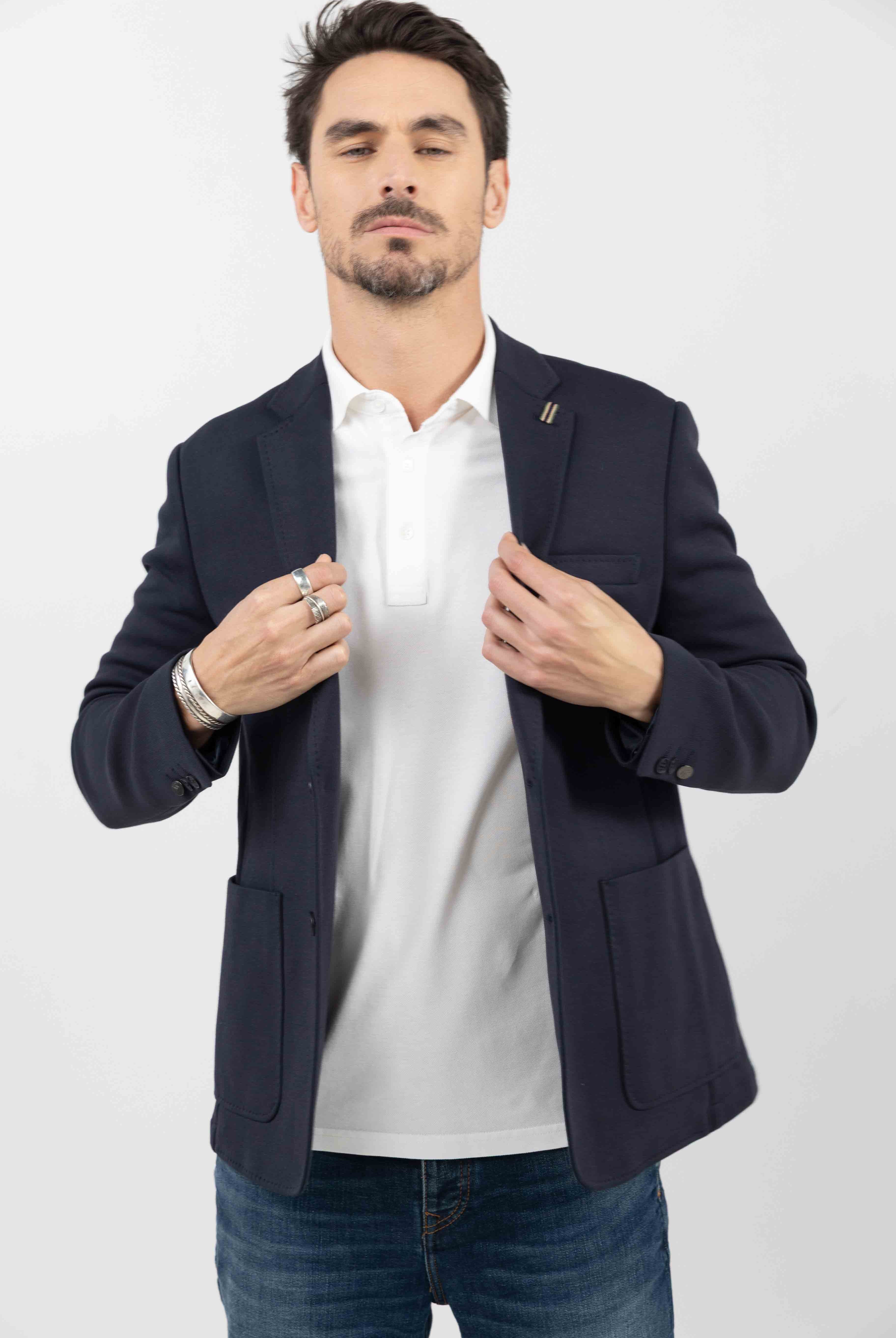 Polo blanc en coton chic décontracté | Elora