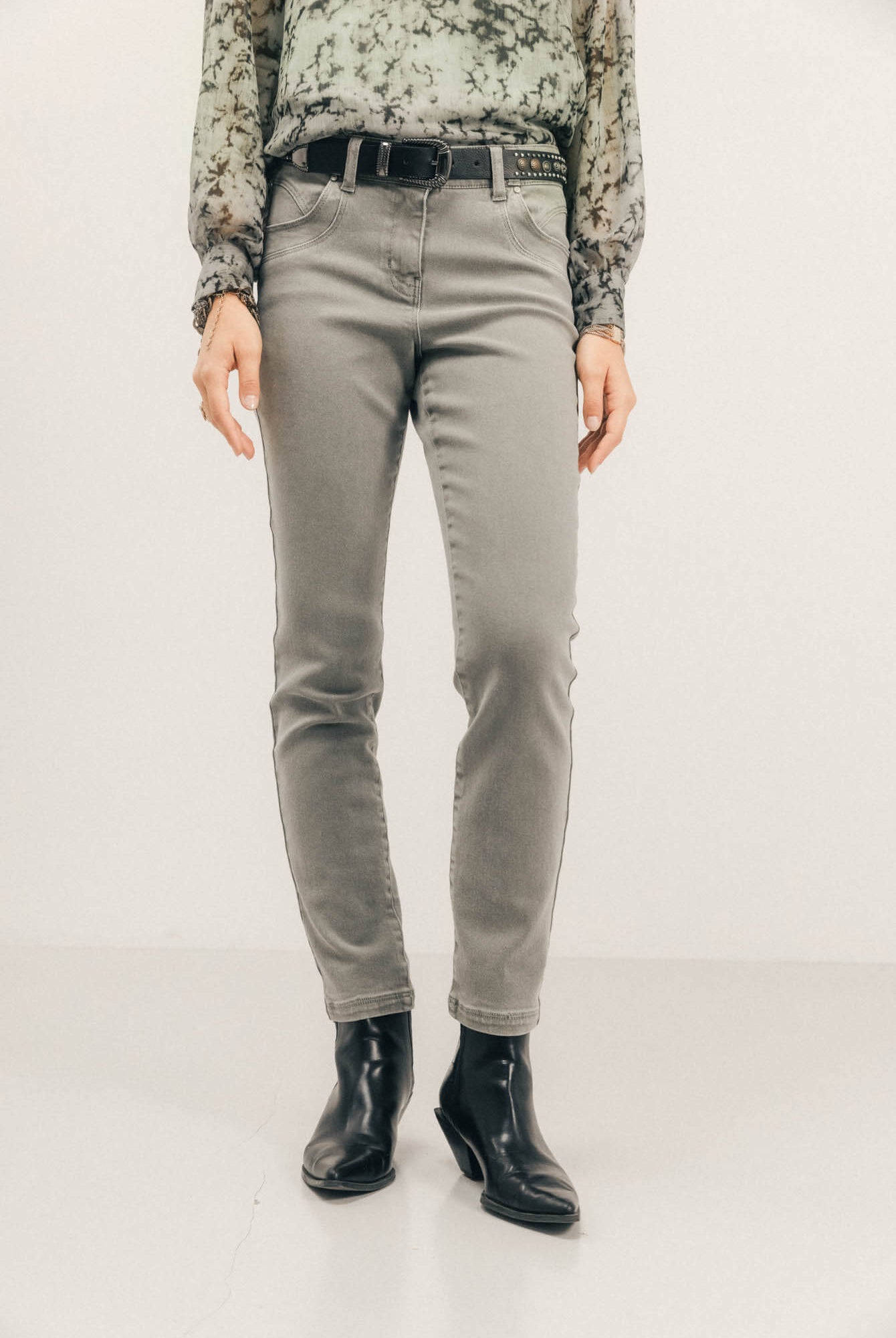 Pantalon jade coupe slim | Elora