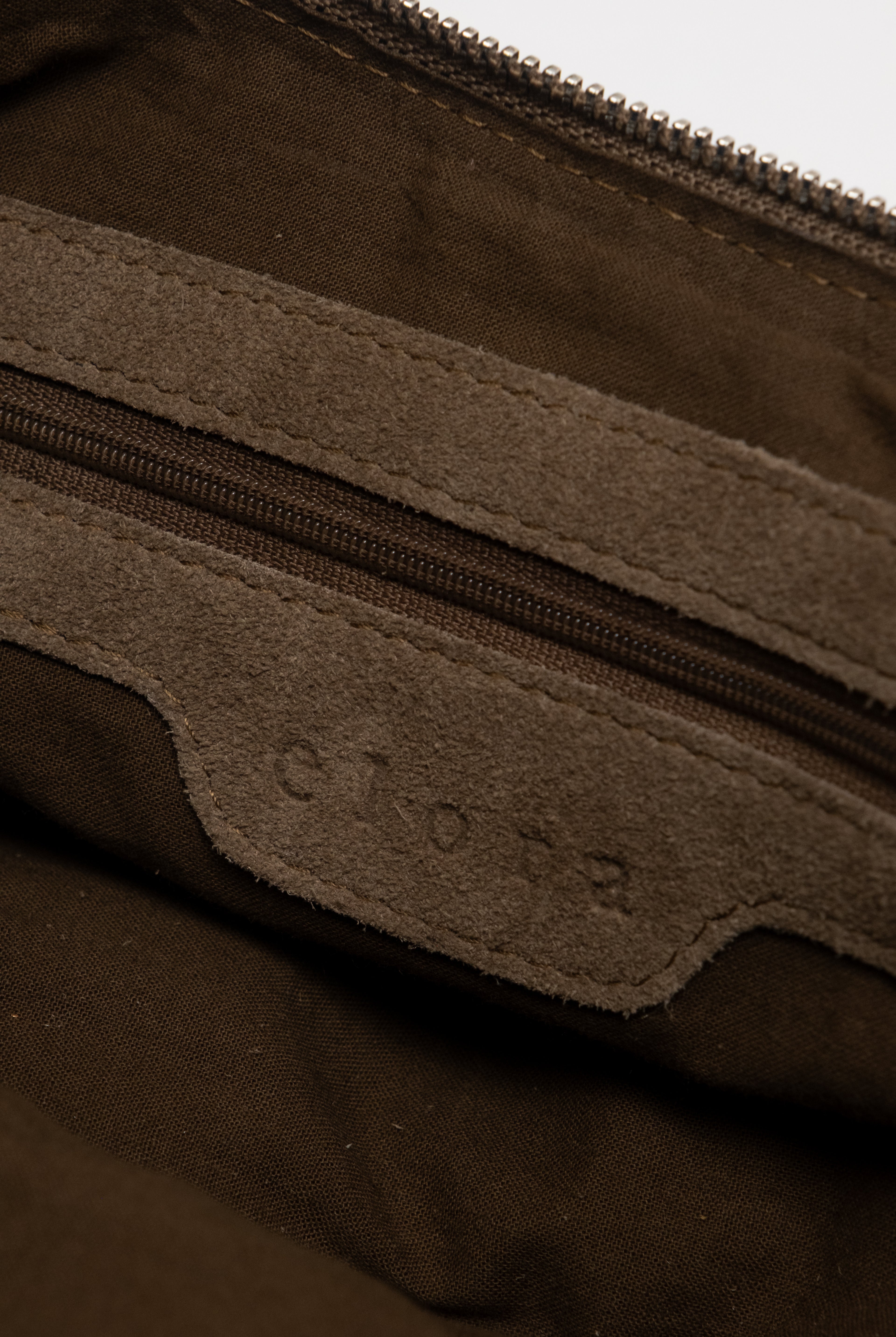 Sac frangé taupe esprit gypset | Elora