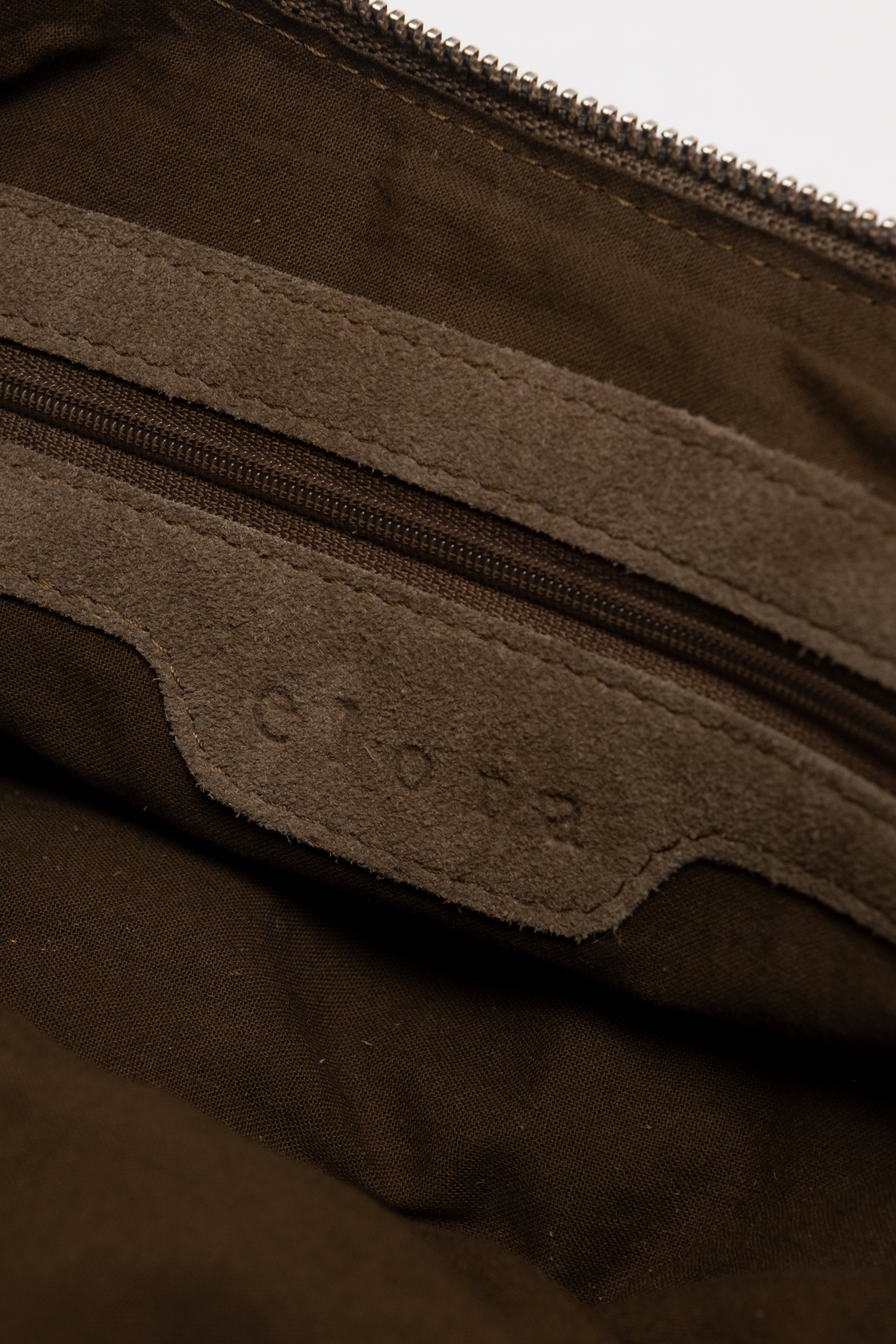 Sac frangé taupe esprit gypset | Elora