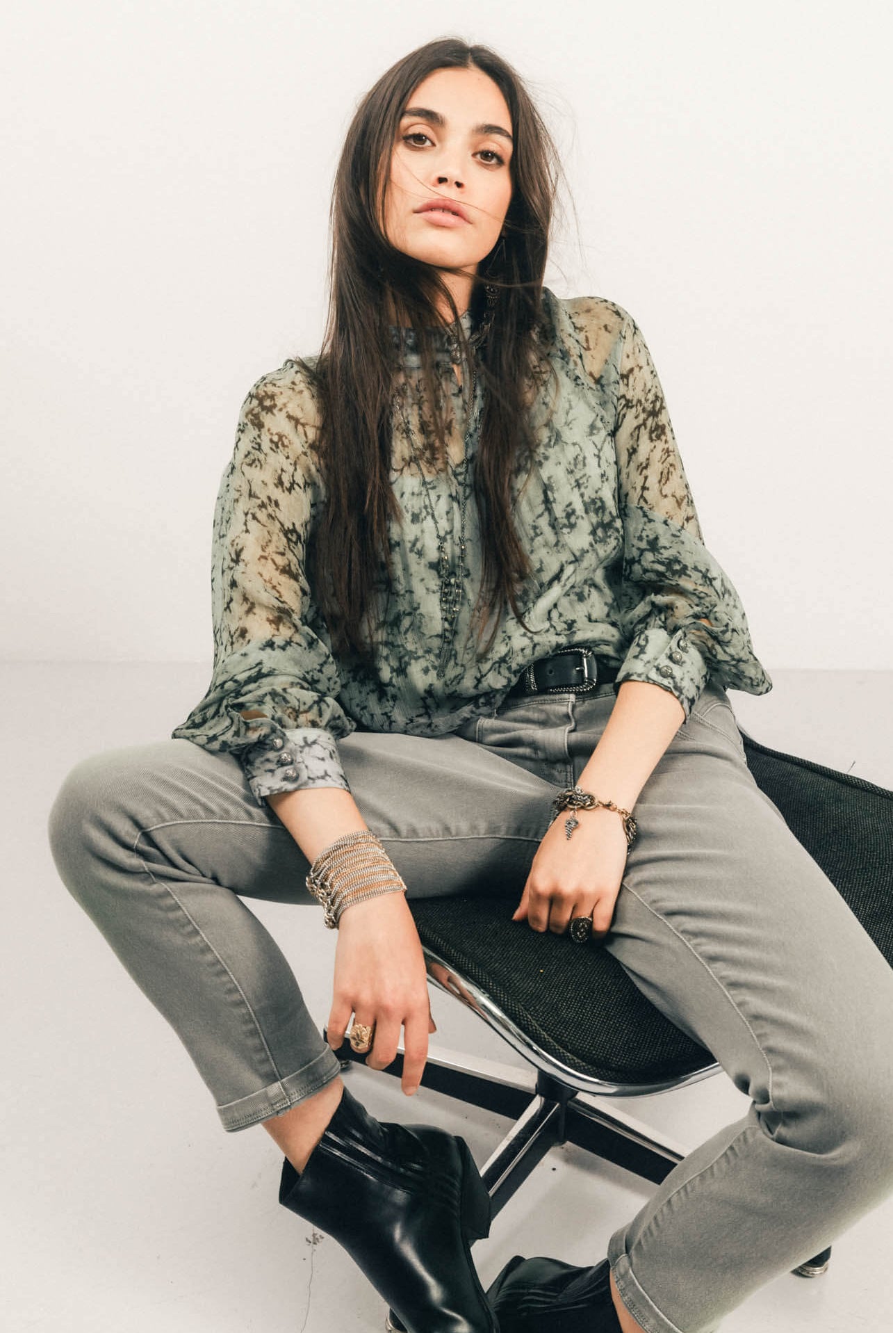 Pantalon jade coupe slim | Elora