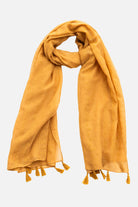 Chèche imprimé ocre | Elora