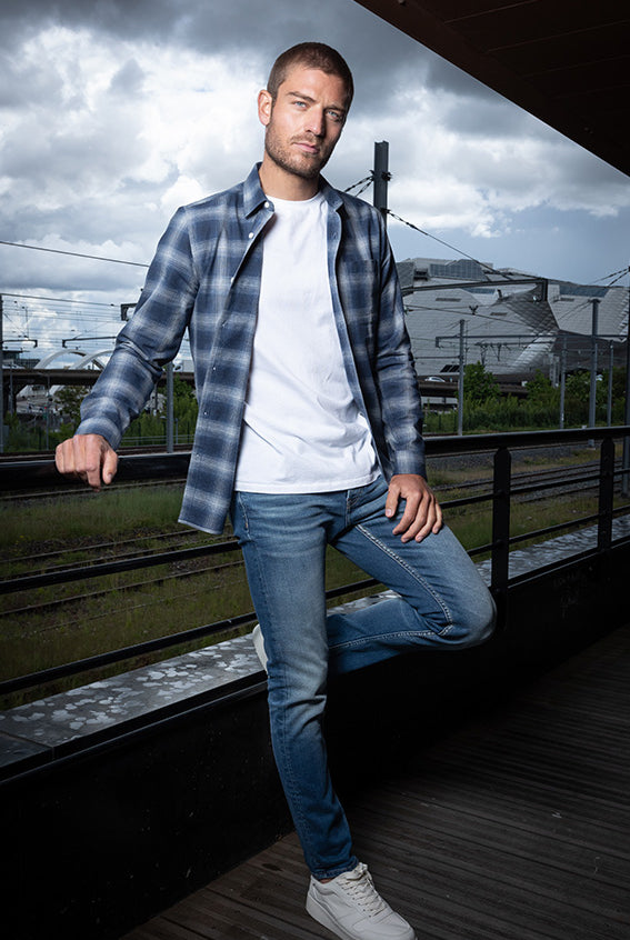 Tee shirt blanc 100% coton responsable | Elora