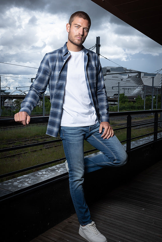 Tee shirt blanc 100% coton responsable | Elora