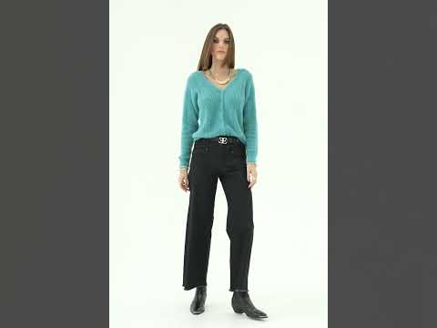 Gilet turquoise | Elora