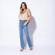 Very light blue bootcut jeans in responsible cotton Jeans bar Products  23DARLINBC — Elora