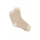 Chaussettes torsades bicolores