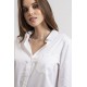 Chemise coupe droite blanche