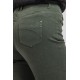 Pantalon slim coloris cypres