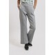 Pantalon en molleton gris clair chiné