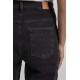 Jean bootcut cropped noir