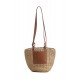 Sac seau coloris naturel et camel