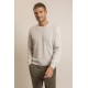 Pull col rond coloris grege