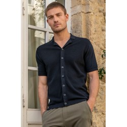 Weste polo navy