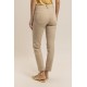 Pantalon slim beige