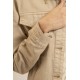 Veste en jean beige