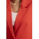 Veste tailleur infroissable orange