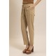 Pantalon en lin beige