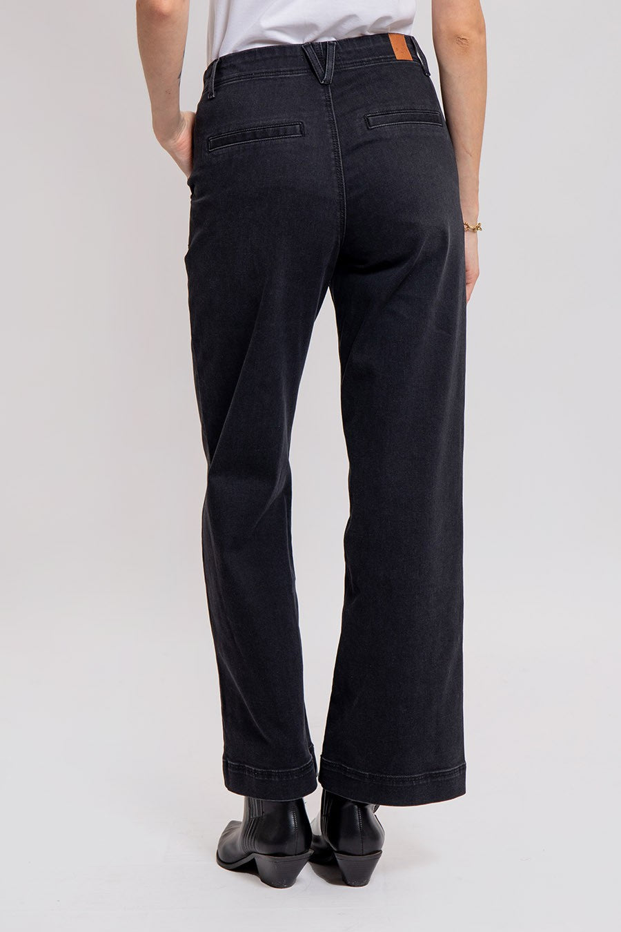 Jean large noir | Elora