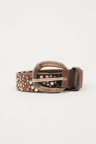Ceinture camel rivets | Elora