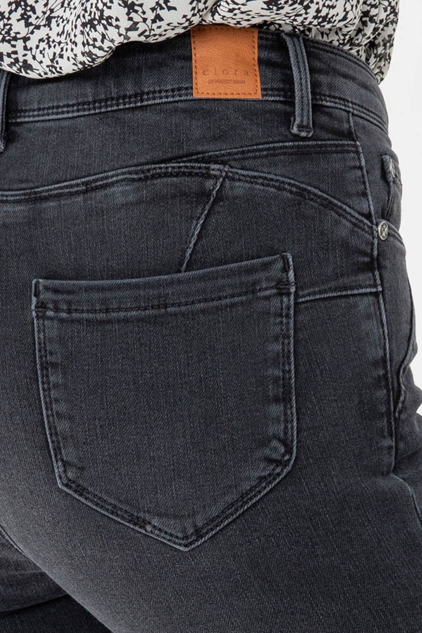 Jean slim push-up noir | Elora