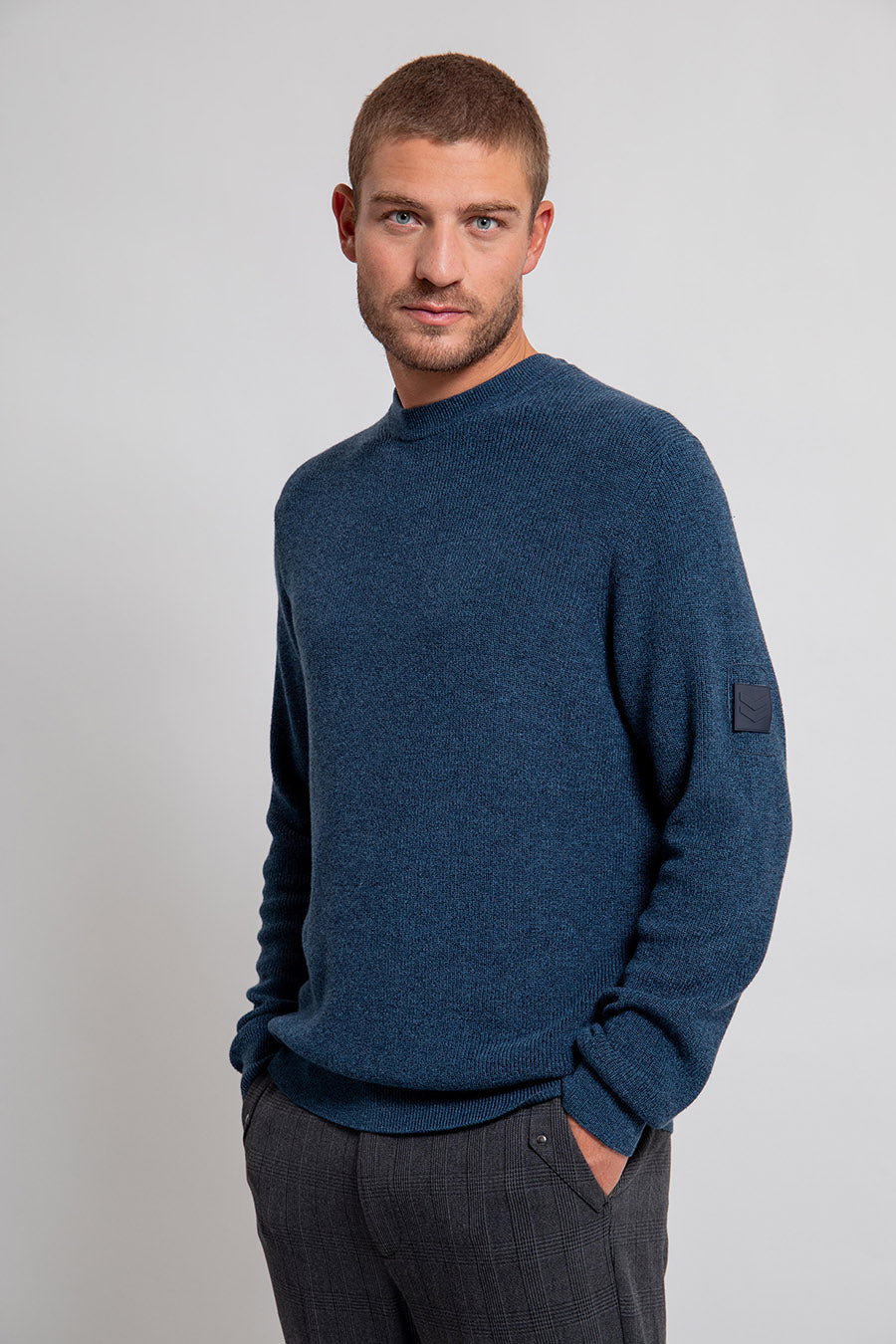 Pull en maille bleu | Elora