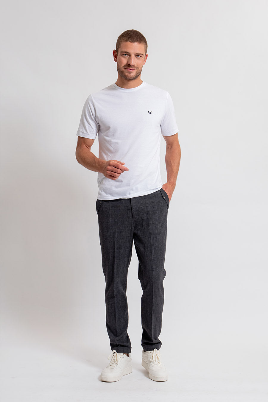 Tee shirt blanc 100% coton responsable | Elora