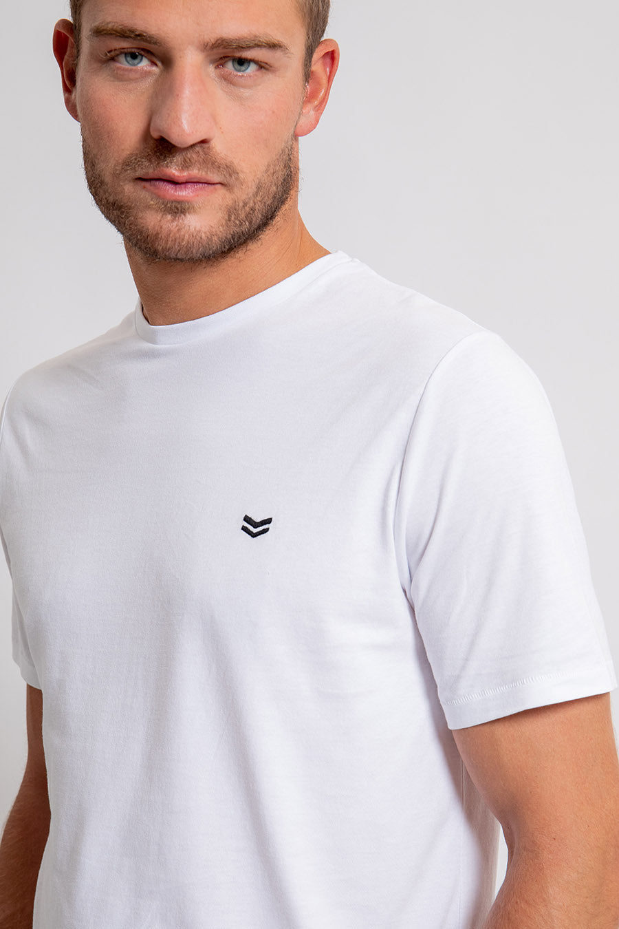 Tee shirt blanc 100% coton responsable | Elora