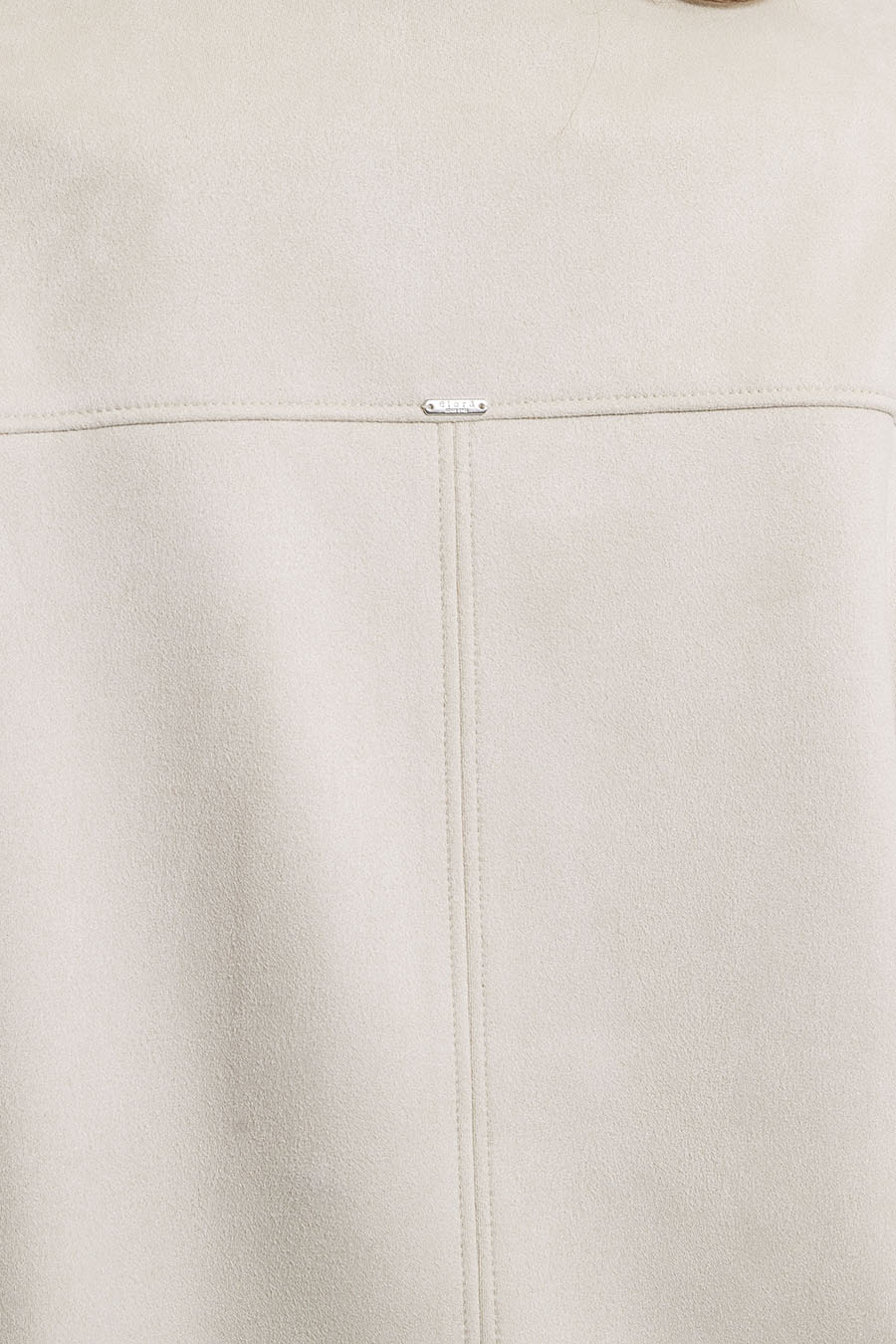 Surchemise en suédine écrue | Elora