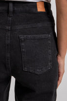 Jean bootcut cropped noir | Elora