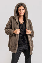 Manteau réversible bronze | Elora