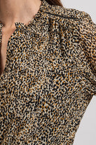 Robe longue imprimé léopard | Elora