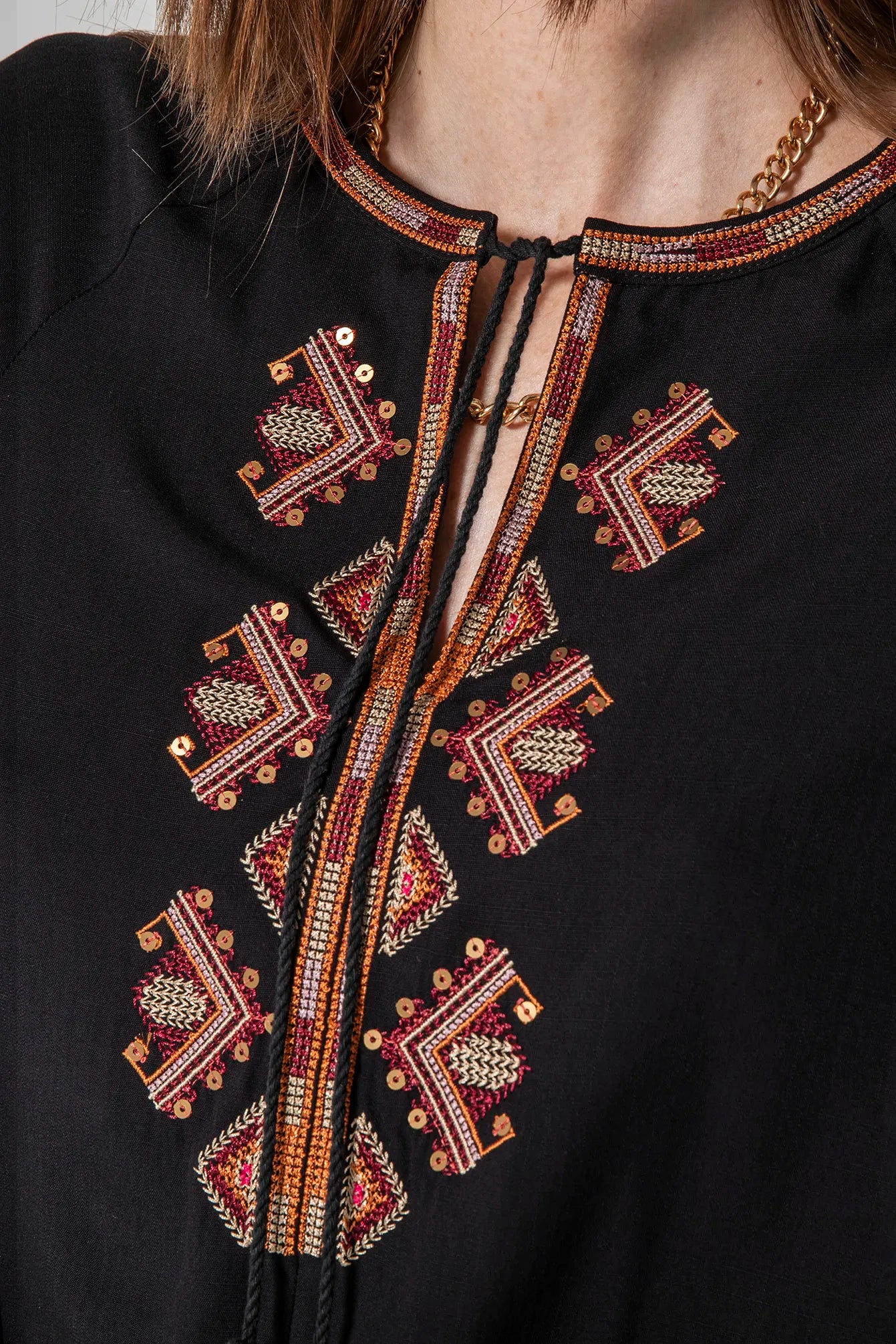 Blouse inspiration pirate noir | Elora