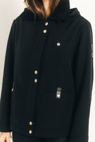 Parka noire style urbaine | Elora