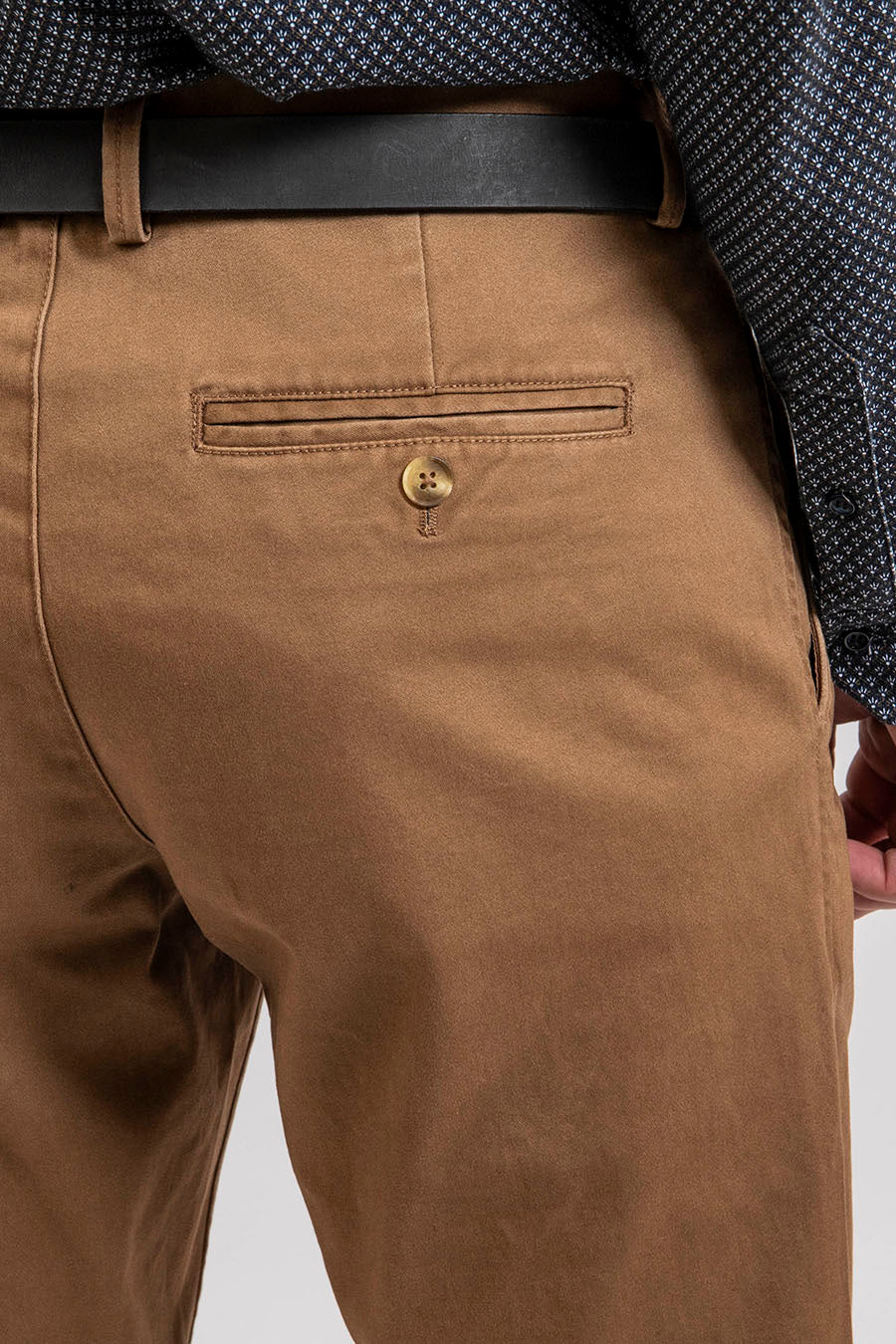 Pantalon chino caramel | Elora