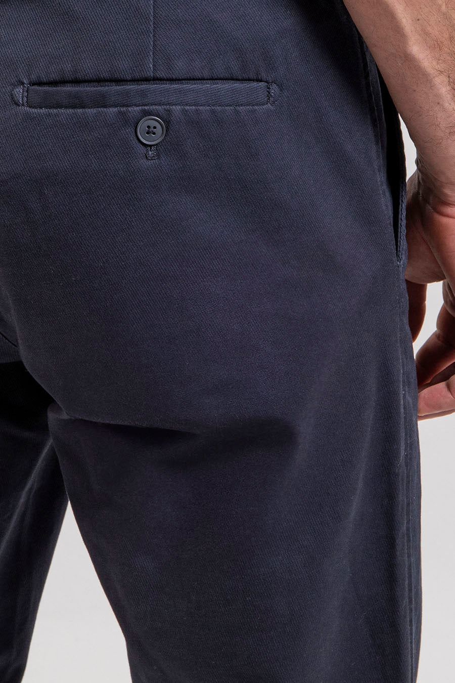 Pantalon tricotine navy | Elora